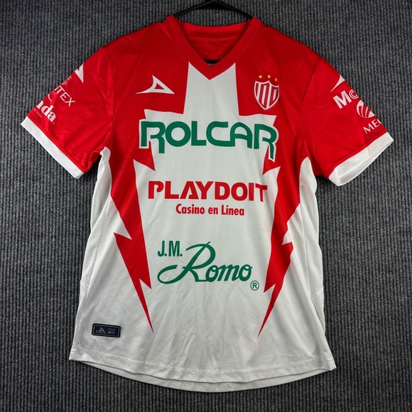 Pirma Other - Pirma Club Necaxa Home Jersey Red White Liga MX Soccer Shirt Men L #18 Gutiérrez